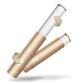 Flint 33mm Gold Plastic Lint Roller