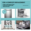 Cenipar 154827601 Dishwasher Tub Gasket Replacement Door Seal,80900650 Lower Seal