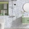 Midcard 10 Sheet Peel and Stick Backsplash Tile, Stick on