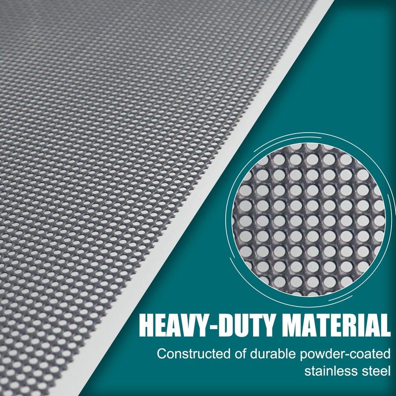 Daisypower Gutter Guards,4", 5", 6" Stainless Steel DIY Leaf Protection,Micro-Mesh
