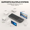 Miritz Miritz Bluetooth Mini Keyboard with Touchpad,Backlit 2.4GHz Wireless Keyboard