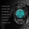 L LAVAREDO - Reloj digital para hombre, reloj militar, impermeable,