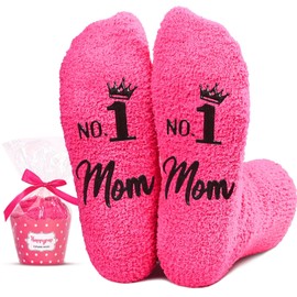 HAPPYPOP Mothers Day Socks - Gifts for Moms Who Have Everything, Birthday Gifts for Mom, Stocking Stuffers