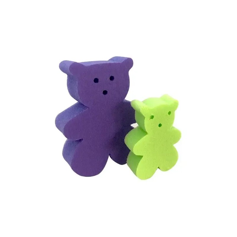 Esponjas Con Tela Extra Suave Para Bebe Bath Time 2