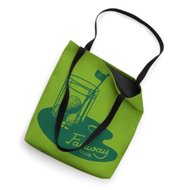 Fairway Club Golf Balls Tees, Gift for golfers Tote Bag
