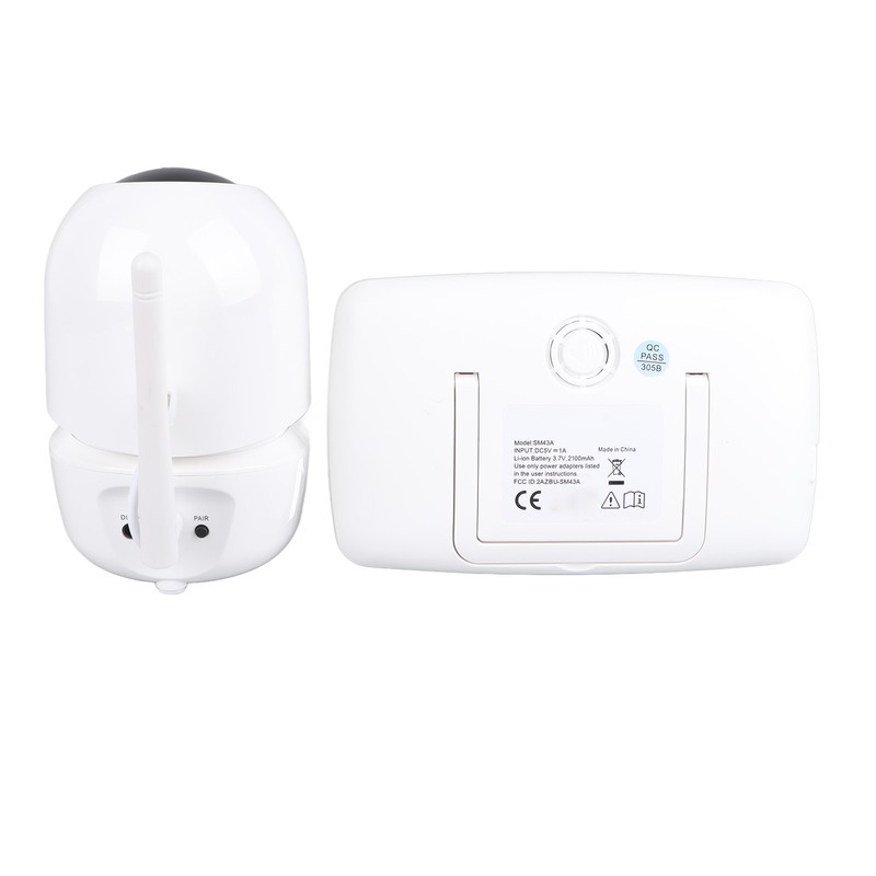 Baby Monitor Wireless Two Way Intercom Motion Detection Multiscreen Connection