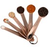 Smithcraft Measuring Cups and Spoons Set, Copper Measuring Cups and