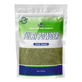 Myoc Food-Grade Tulsi (Holy Basil) Powder | Pure, Natural, and Invigorating Boost Immunity Naturally – Culinary Herb Ingredient, 16oz / 453g