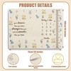 Winnie Baby Milestone Blanket, Pooh Blanket Growth Chart for New