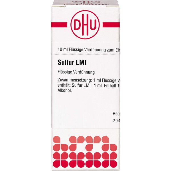 DHU Sulfur LM I Dilution, 10 ml Solution
