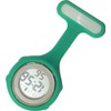 Tamarisk Pin-on Nurse Watch - Multi-Function Digital Display, Green, Digital
