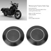 2pcs Motorcycle Frame Hole Cap CNC Aluminum Dustproof Frame Hole