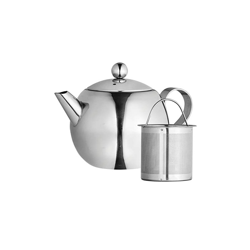 Avanti Nouveau Stainless Steel Teapot, Silver, 15311