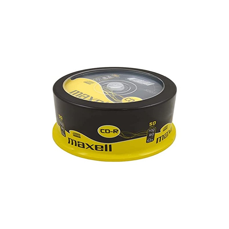 Maxell CD-R 52x Blank Discs 700MB Extra Protection (50 Disk