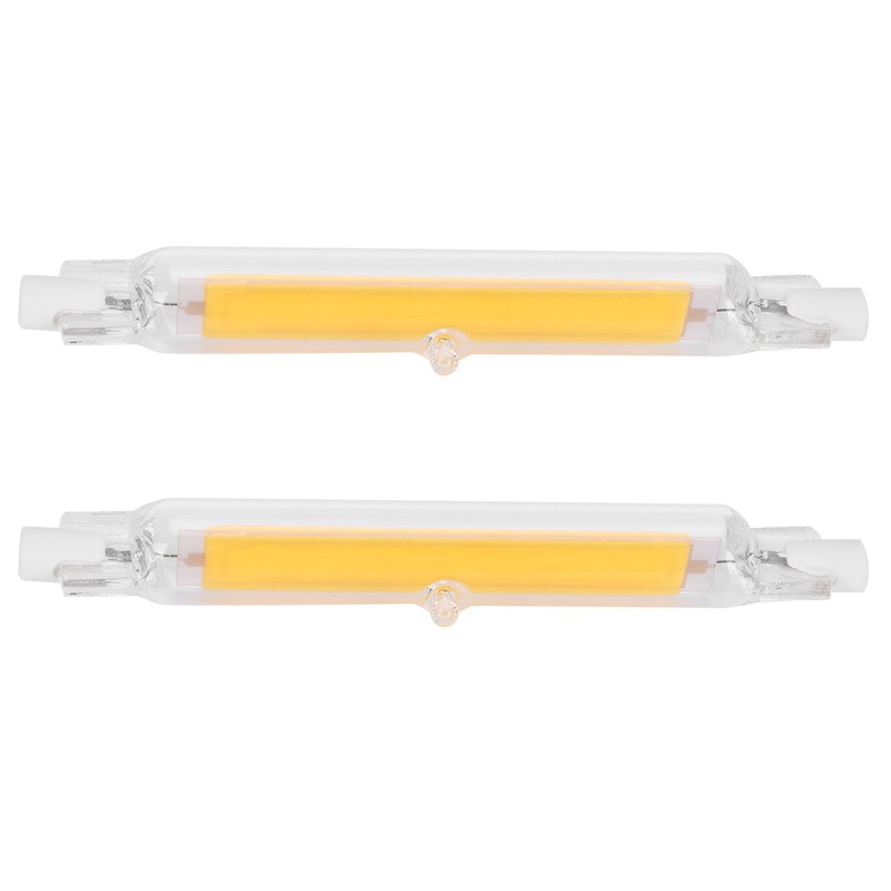 2Pcs R7S Light Bulb COB 15W Double Ended Light Source