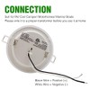 12V LED Puck Light, 6 Packs 3inch Recessed Mount Ceiling