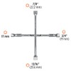 TRUPER Llave de Cruz para Auto de Acero 36 cm,