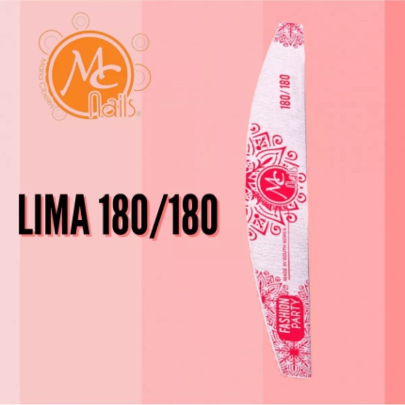 Mc Nails Lima Media Luna Para Uñas Student 180/180