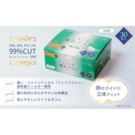 [Bulk Purchase] Morari Toru Electro Mask, 30 Sheets x 3 Boxes (Regular Size)