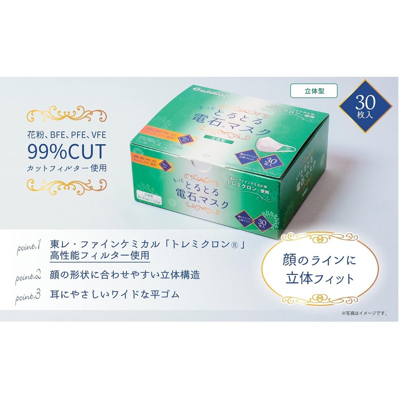 [Bulk Purchase] Morari Toru Electro Mask, 30 Sheets x 3