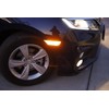 iJDMTOY Dark Smoked Lens Full Amber LED Bumper Side Marker