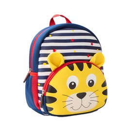 Pawleso Nursery Backpack, Children's Backpack for Crib Children, 1-3 Years Toddler Nursery Backpack, Cartoon Tiger Lion Children's Bag, tiger