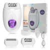 2 in1 Electric Razors for Lady,Women Epilators,Rechargeable Trimmer,Shaver for Leg