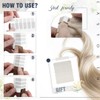 Easyouth #2 Remy Real Hair Tape-In Extensions, Darkest Brown, 30