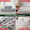 Elegant Comfort Ultra Soft 4-Piece 100% Turkish Cotton Flannel Sheet
