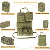 tactical car seat back organizer and storage truck seat covers