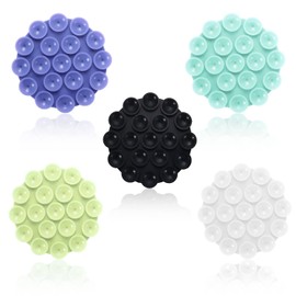 LUTER 5 Stück Telefonhalter mit Saugnapf, Handyhalterung Auto Saugnapf Freisprechunterstützung Saugnapf-Handyhülle Handy-Saugnapfhalter für Mobile Stromversorgung Mobilgerät (5 Farben)