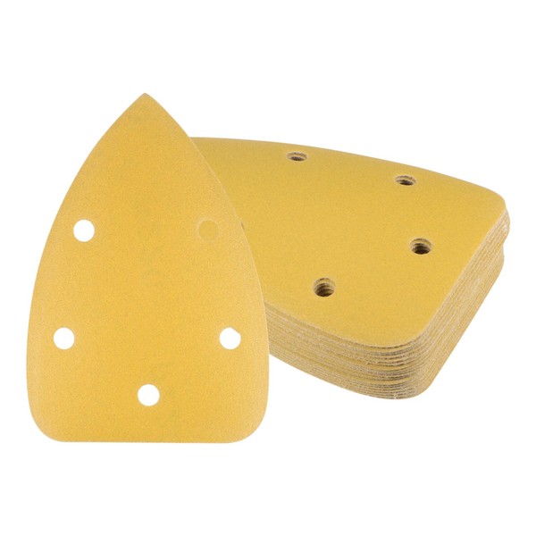 Kozelo 18pcs Mouse Detail Sander Sandpaper - [5-Hole 220 Grit]