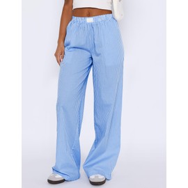 Rapbin Women's Pyjamas Pants Soft Casual Loungewear Summer 2025 Ladies Lounge Pants with Pockets Cotton Sleepwear