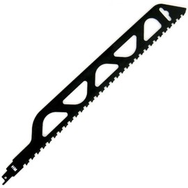 HM Reciprocating Saw Blade for Ytong Stones, Aerated Concrete (for Material Thicknesses < 435 mm) 1/2 Universal Shaft