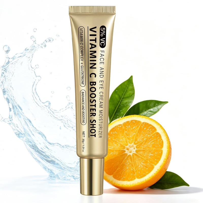 Vitamina C con Glutatión y Vitamina E,Vitamin C Booster Shot