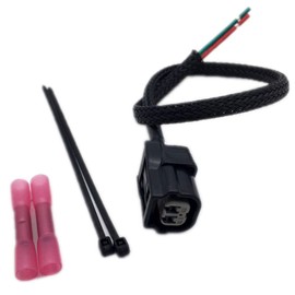 ALLMOST 2PCS Compatible with Honda Pioneer 1000 fuel injector wire pigtail connector repair kit. SXS1000
