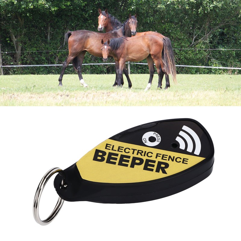 Electric Fence Beeper ABS Fence Voltage Tester for Farms Home
