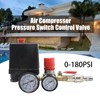 EATAKWARD Air Compressor Pressure Switch Control Valve, 0-180PSI Pressure Regulator