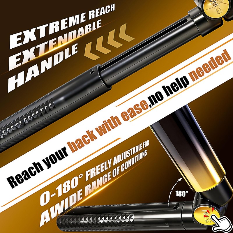 Back Shaver for Men, 5 in 1 Men Back Shaver