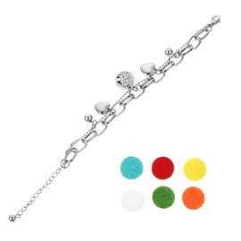 LALAFINA Practical Wrist Pendant Essential Bracelet Adjustable for All Fashion Wrist Jewelry