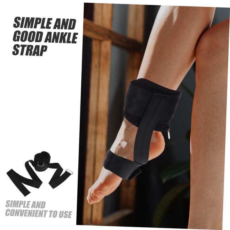 GRIRIW 2Pcs Practical Ankle Strap Tool for Gym Cable Machines