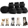 SlowTon Zapatos para Perros Antideslizantes y Transpirables, Sandalias Reflejantes para