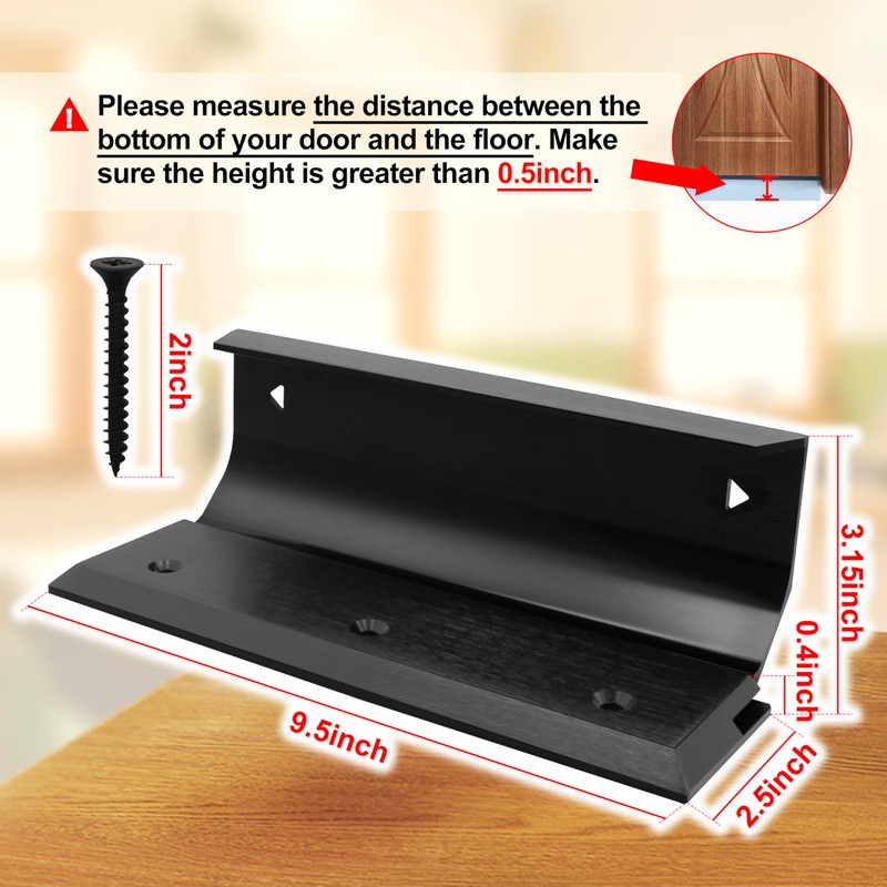 Security Lock Door Brace Security Barricade House Double Safety Security