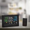 FISHTEC Weather Station LCD Colours with Wireless Outdoor Sensor -