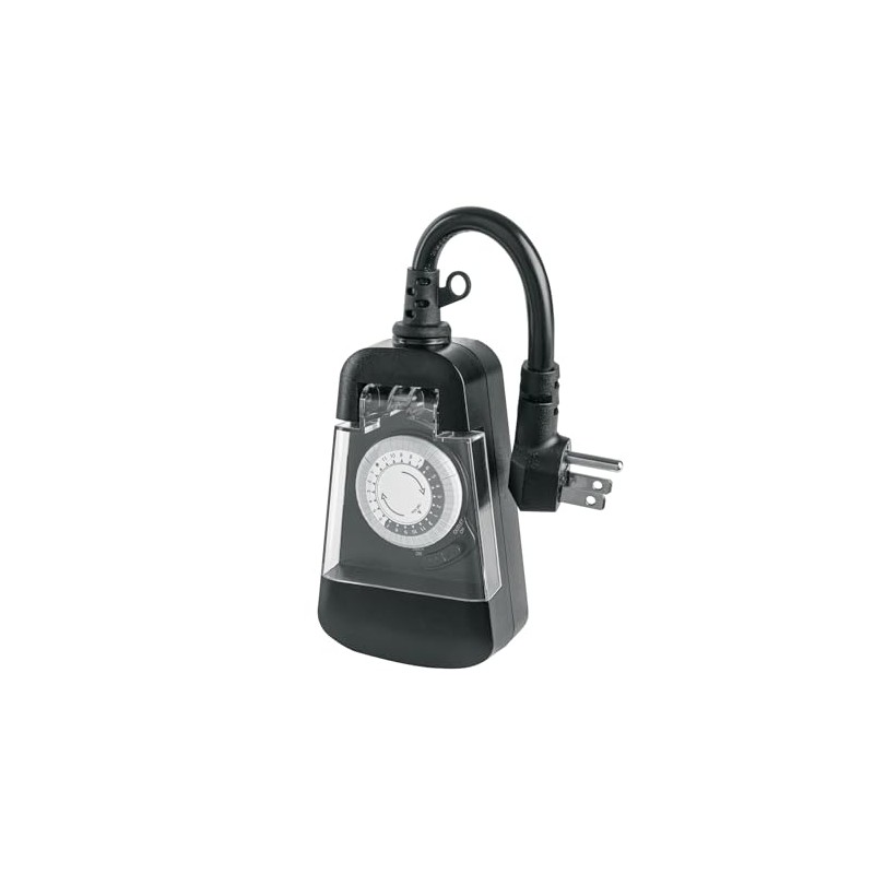 Volteck TEM-1E, Temporizador analógico para uso en exteriores 2 contactos