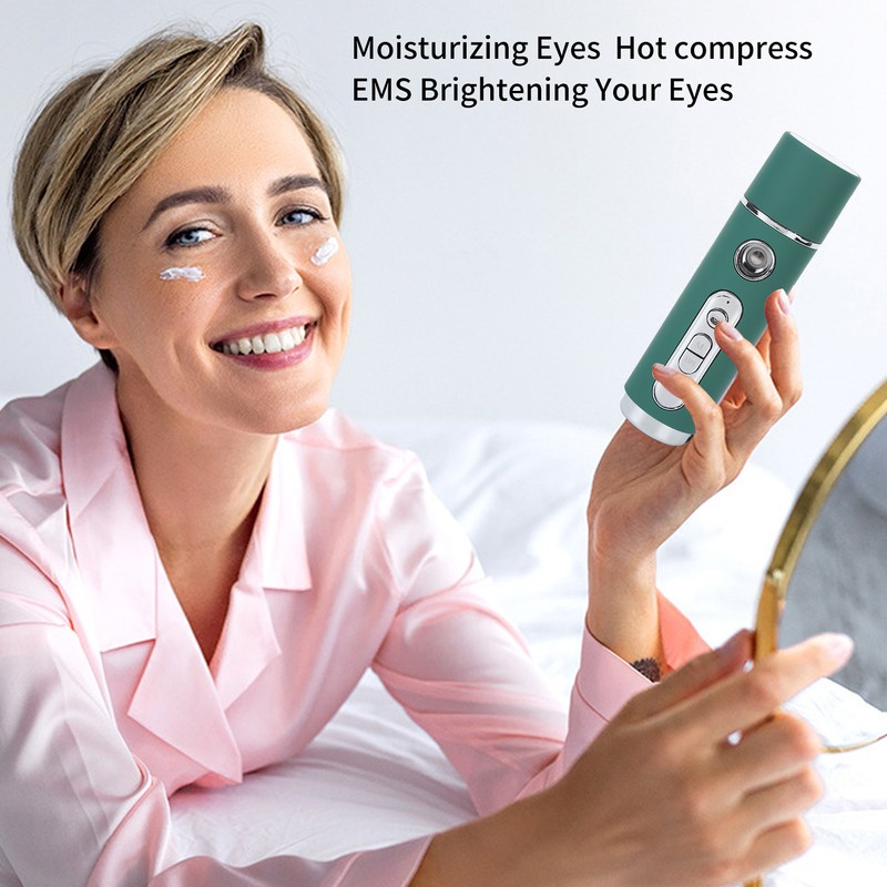 Handheld Eye Massager Wand EMS Sooth Fade Dark Circles Vibration