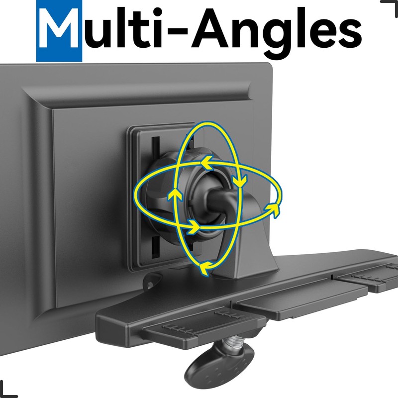 SkyTitan CD Slot Car Mount for Portable CarPlay Screens, Adjustable