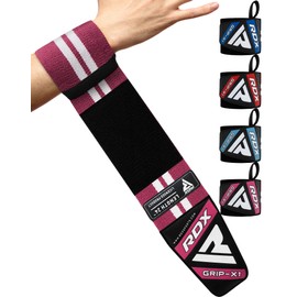 RDX Wrist Bandages Fitness Weight Training 90 60 and 45 cm Long Gym Bandage Wrist Wraps Straps, Wrist Support Wrist Wraps Strength Training Weightlifting Accessories Men Women Wrist Lifting Straps