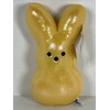Dan Dee Peeps Yellow Plush Bunny Rabbit 8 Inch Metallic