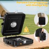 2 Burner Camping Propane Stove, Portable Folding Propane Stove with